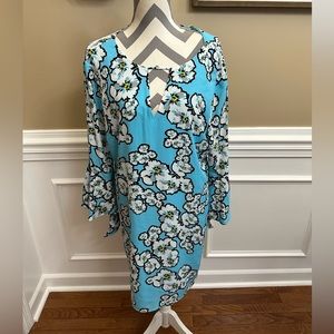 Kari Blue Dress Size 16 NWT pretty for Easter